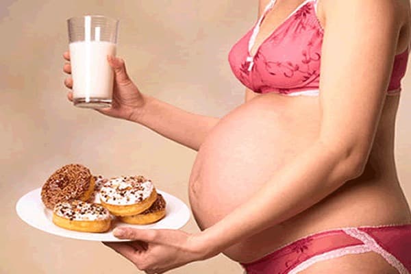 Alimentação saudável durante a gravidez